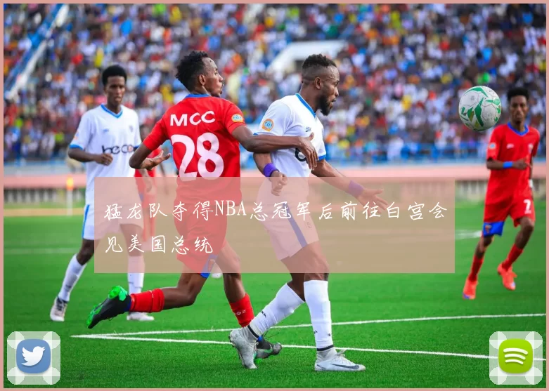 猛龙队夺得NBA总冠军后前往白宫会见美国总统